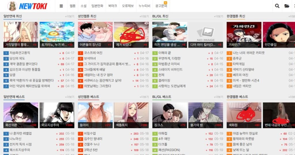 뉴토끼 영상
